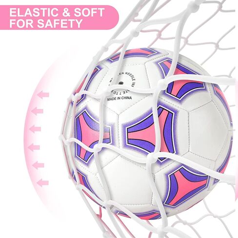 ستيفان الوردي كرة كرة القدم بالحجم الكامل 3/4/5 للأطفال اللعب في الهواء الطلق ، وتغيير اللون أشياء كرة قدم مع إبر كرة رسمية ومضخة الهواء ، هدية لطفل فتاة في سن المراهقة جونيور ، في الهواء الطلق في الهواء الطلق كرة كرة القدم in Kuwait
