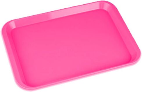 300FMS-6 حجم صينية مسطح F Mini Neon Pink 9 5/8 × 6 5/8 × 7/8 in Saudi Arabia