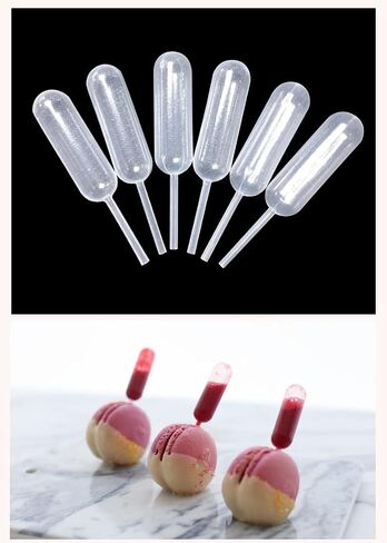 100packs 4 مل لقطات مصغرة من الكحول الأنابيب الصغيرة لخبز الطبخ DIY كبير لضيف النكهة إلى السلطة ، الفراولة ، والحلويات ، والكعك (الشريط) in Saudi Arabia