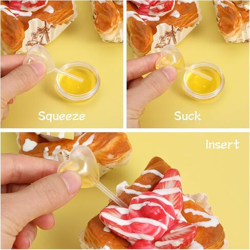 100Pcs 4Ml Heart Style Cupcakes Pipettes, Clear Transfer Liquid Dropper Pipettes, Plastic Pipettes Kitchen Supplies, Injector Mini Pipet for Chocolate, Strawberries Cupcakes, Mini Cakes, Waffles in Kuwait