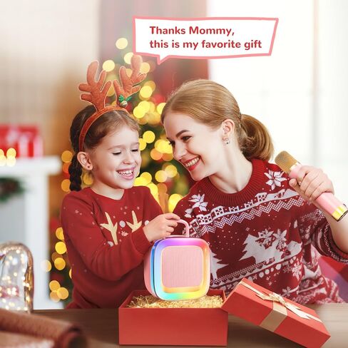 Kinglucky Kid-Friendly Design Karaoke Machine for Kids with 2 Microphones (2025 Upgrade) Gifts for Girls Most Popular 3-12 Year Old Girl Gifts 3 4 5 6 7 8 9 10 11 12 Year Old Girl Birthday Gift Purple in Kuwait
