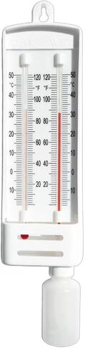 Sper Scientific Precision Wet & Dry Bulb Mason’s Hygrometer 736740 - Dual Thermometer Humidity Meter for Meteorology, Greenhouses, Laboratories, HVAC & Environmental Science - 4 pc in Saudi Arabia
