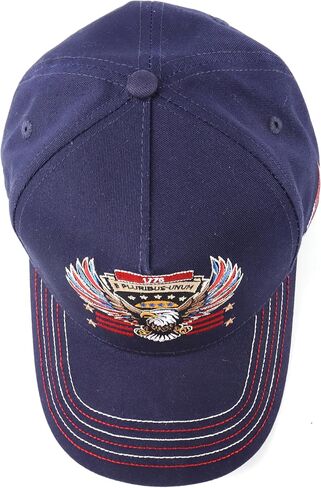 Freedom Independence 2025 Baseball Navy Blue USA Flag with Eagle Embroidery Adjustable Baseball Trucker Hat Snapback Hat, Baseball Cap for Men Women in Saudi Arabia