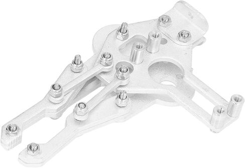 الذراع الميكانيكي الروبوت الصناعي مع مشبك مخلب لـ MG995 Servo - ملحق ذراع ألومنيوم عالي القوة من ألومنيوم in Kuwait