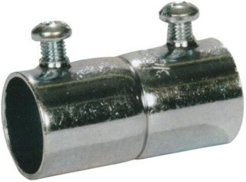 Morris Products 14901 EMT Set Screw Coupling, Steel, 3/4" Trade Size (Pack of 50) in Saudi Arabia