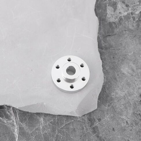 2x Silver Rigid Shaft Dailing for 6mm رمح محرك بصري ثابت مع موضوع M3 in Saudi Arabia