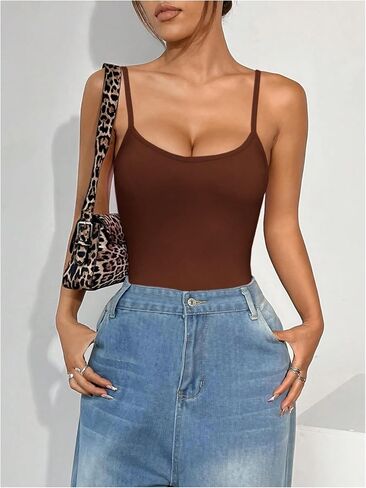 Milumia Women Sexy Open Backuitits Tops Light Light Out Club Cocktail Slim Fit Desards in Kuwait