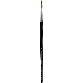 Da Vinci Watercolor Series 35 Maestro Paint Brush ، Round Taper Kolinsky Red Sable ، Size 6 (35-06) in Kuwait