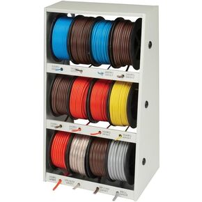 Max Value Hardware 400 ft Wire Storehouse 12 Spools AWG 10-22 Copper Wire for Boats, Cars, Appliances, TV, Stereo in Saudi Arabia