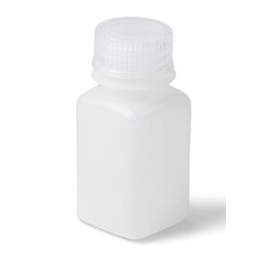 United Scientific™ UniStore™ Wide Mouth Laboratory Grade Square Reagent Bottles, HDPE, 60 mL (2oz), Pack of 12 in Saudi Arabia