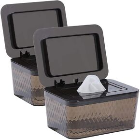 Wipes Dispenser Seal-Designed Wipe Dispenser Holder Wipes Case Box for Bathroom Keep Wipes Fresh, Dust-Proof & Non-Slip in Saudi Arabia