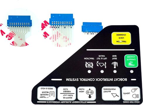 Left instrument panel 6675982-A For replacing the old Bobcat S130 S50 S160 S220 S250 S300 S330 6689754 Button panel above the instrument panel 751 753 763 773 863 864 873 883 963 in Saudi Arabia