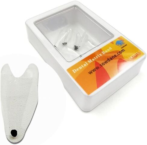 10 pcs/pack dental clear matrix الأمامي الخلفي الملاءمة الحيوية bt المصفوفات الشفافة الأسنان فئة القوس المولي استعادة مثلث أسود (حزمة 1 الفك السفلي الأمامي mesial) in Kuwait