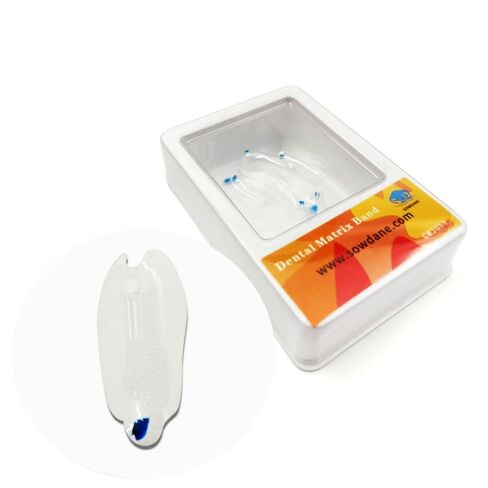 10 pcs/pack dental clear matrix الأمامي الخلفي الملاءمة الحيوية bt المصفوفات الشفافة الأسنان فئة القوس المولي استعادة مثلث أسود (حزمة 1 الفك السفلي الأمامي mesial) in Kuwait