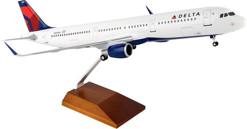 Daron Delta A321 1/150 (SKR878) White in Saudi Arabia