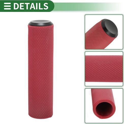 Motoforti 1" 25mm 1.1" 28mm Motorcycle Hand Grips Cover Kit Non Slip TPU Handlebar Grips for Motorcycle Scooter Bicycle ATV White 1 Set in Saudi Arabia