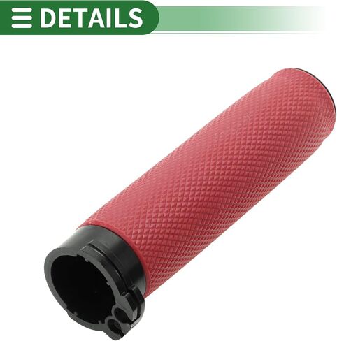 Motoforti 1" 25mm 1.1" 28mm Motorcycle Hand Grips Cover Kit Non Slip TPU Handlebar Grips for Motorcycle Scooter Bicycle ATV White 1 Set in Saudi Arabia