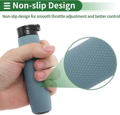 Motoforti 1" 25mm 1.1" 28mm Motorcycle Hand Grips Cover Kit Non Slip TPU Handlebar Grips for Motorcycle Scooter Bicycle ATV White 1 Set in Saudi Arabia