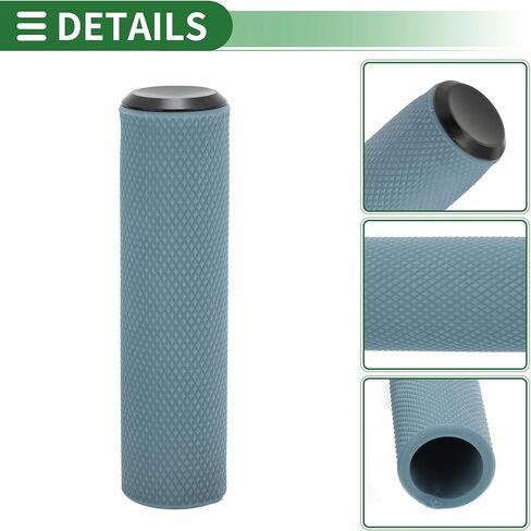 Motoforti 1" 25mm 1.1" 28mm Motorcycle Hand Grips Cover Kit Non Slip TPU Handlebar Grips for Motorcycle Scooter Bicycle ATV White 1 Set in Saudi Arabia