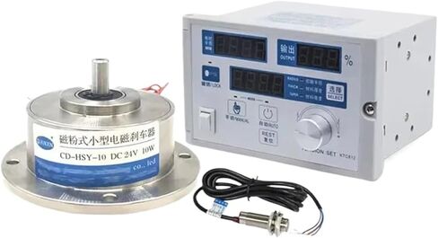 القابض المكابح البودرة المغناطيسية الدقيقة 1800 دورة في الدقيقة 0.5-10nm 0.05-1kg براثن الجسيمات المغناطيسية (الفرامل مع KTC-812) in Kuwait