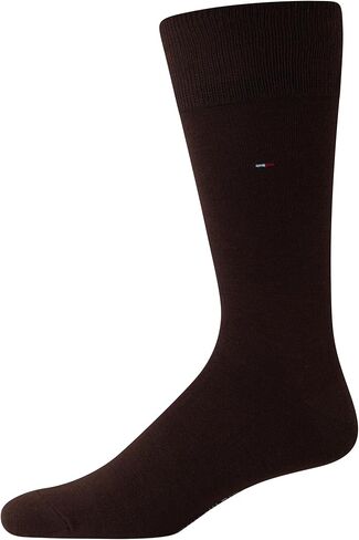 Tommy Hilfiger Mens Dress Socks-8 Pack Stylish Crew Socks for Men ، Treatable ، Wicking and Respressable ، Size 7-12 in Saudi Arabia
