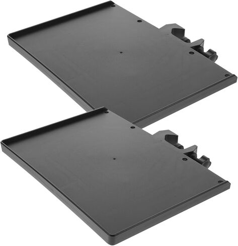Totority 2Pcs Microphone Stand Accessory Tray Abs Storage Tray for Sound Card Microphone Phone Design High Load Capacity Stable Use for Live Broadcast in Saudi Arabia