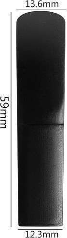 3-Pack Soprano Saxophone Resin Reeds, Saxophone Mouthpieces (Hardness 1.5 + 2.0 + 2.5) in Kuwait
