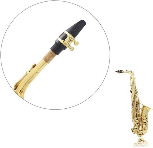 إكسسوارات Eringogo الموسيقية 2pcs Soprano Saxophone Resin Resin Pround 2.5 Fit in Saudi Arabia