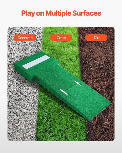 تلة نغمة Vevor ، Mound Portable Baseball's Pitcher ، 77 في Iindoor في الهواء الطلق في الهواء in Saudi Arabia