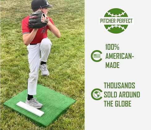 Portable Pitching Mound, PM200, Baseball, 100% Made in USA in Saudi Arabia