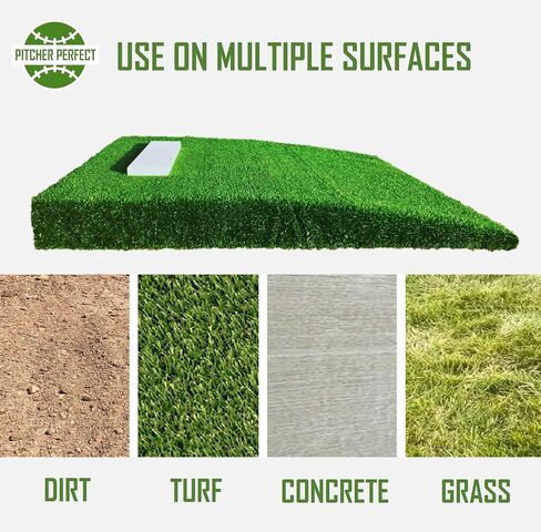 Portable Pitching Mound, PM200, Baseball, 100% Made in USA in Saudi Arabia