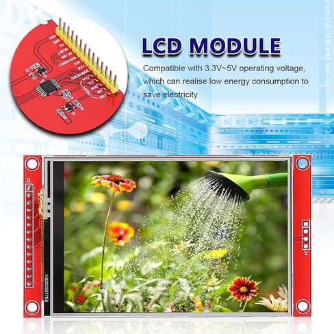 وحدة LCD Fafeicy ، شاشة TFT شاشة اللمس عرض واجهة المحيطية التسلسلية ILI9488 HD 480X320 3.5in (1 PCS) in Saudi Arabia