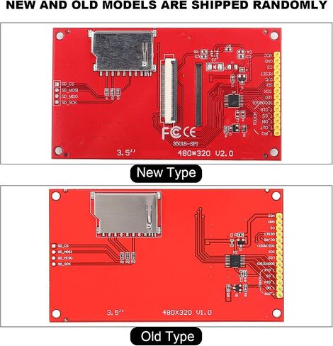 وحدة LCD Fafeicy ، شاشة TFT شاشة اللمس عرض واجهة المحيطية التسلسلية ILI9488 HD 480X320 3.5in (1 PCS) in Saudi Arabia