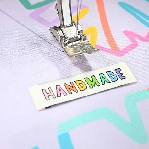 KATM Made with Love and Swear Words Sewing Tags - 6 Sew-in Labels for Clothes and Handmade Items (6-Pack, 0.5 x 2 Inches) in Saudi Arabia