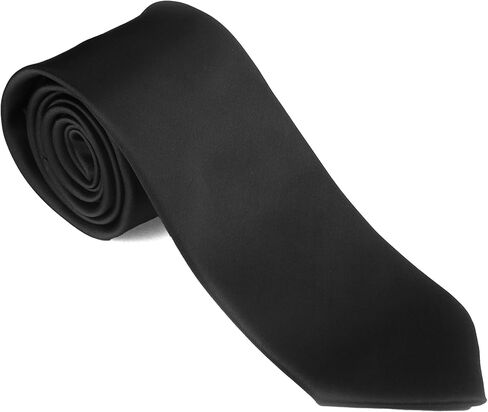 Landisun Mens Tie Solid Necktie 3.15 "(8 سم) علاقات رسمية للرجال in Kuwait