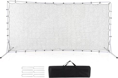 Goplus Soccer Rebounder Net, 12FTx6FT Soccer Training Equipment w/Portable Carrying Bag, Football Volleyball Rebounder Wall for School, Beach, Backyard Practicing, Solo Team Passing Training in Saudi Arabia