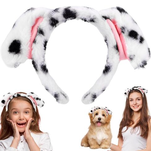 Cute Bear Ears Headband Halloween Brown Bear Ears HairBand Animal Ears Headband Bear Costume Adult Party Accessories for Halloween Cosplay in Kuwait