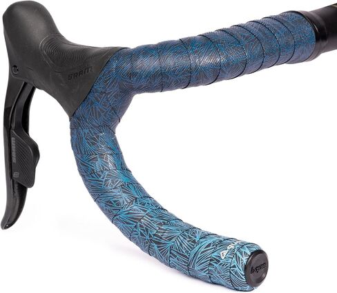 Attitude Fade Road Bike Handlebar Tape with Shock-Absorbing EVA Foam & Eco-Friendly TPU, Anti-Slip Cycling Bar Tape for Enhanced Grip and a Comfortable Ride (2 Rolls) (Fading Blue) in Kuwait