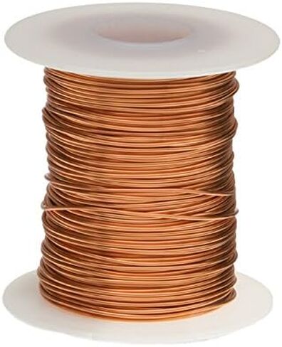 سلك النحاس العاري ، سلك الحافلات ، 16 AWG ، طول 25 '، 0.0508 "قطره ، طبيعي in Saudi Arabia