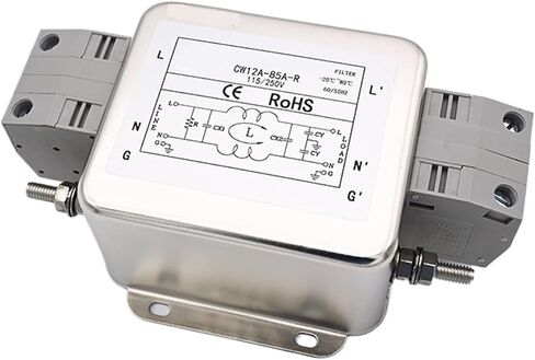 Single-Phase AC Power Filter 220v Anti-Interference 85A Isolation Purifier Reactor CW12A-60A-R(YS36M1AN 60A Terminal Wiring) in Saudi Arabia