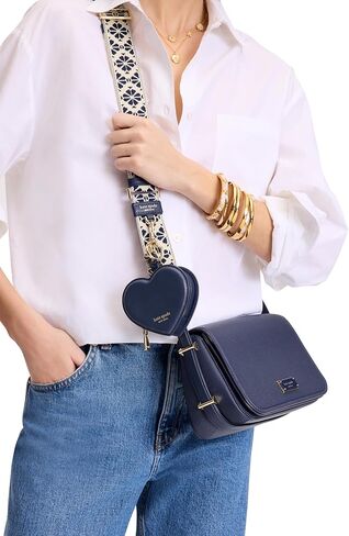 kate spade new york LIV Smooth Leather Heart Coin Purse, Yuzu Jam in Saudi Arabia