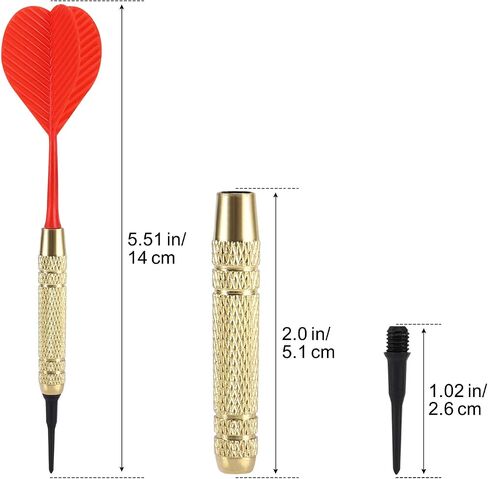 accmor 12 pcs السهام الطرف الناعمة ، مجموعة السهام الطرف البلاستيكية 18G ، إرفاق 100 نصائح الاستبدال الأسود 2BA ، السهام الطرف الناعمة للوحة الذروة الإلكترونية/البلاستيكية in Saudi Arabia