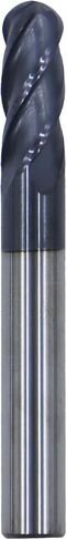 5/16in Ball Nose Solid Carbide End Mill,30 Degree Helix, 4 Flute,AlTiN Coated Bits Tool for Medium Hardness Steel, Brass, Iron in Saudi Arabia
