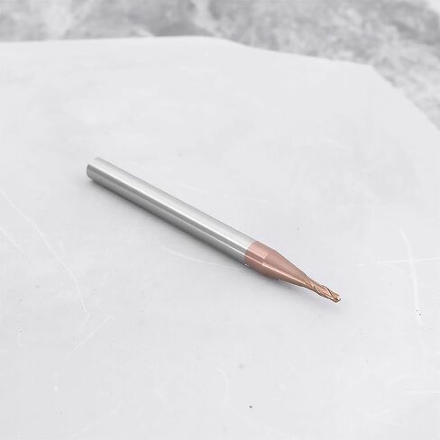 2Pcs 4mm Ball Nose End Mill AlTiN Coated HRC55 Tungsten Carbide for CNC Engraving in Saudi Arabia