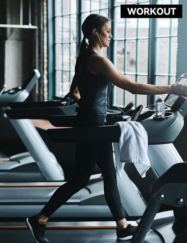 Womens Workout Tank Tops Athletic Crop Top Loose Fit Sleeveless Cropped Muscle Tanks Running Training White M in Kuwait