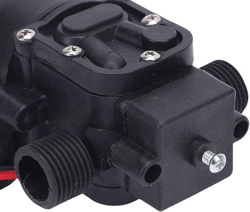 TOPINCN 12V Water Diaphragm Pump, 72W Self Priming Sprayer Pump, 0.9MPA High Power, Plastic and Copper Water Pressure Booster Pump for Car Washing, RVs, Boats, Marine, Irrigation (US Plug) in Saudi Arabia