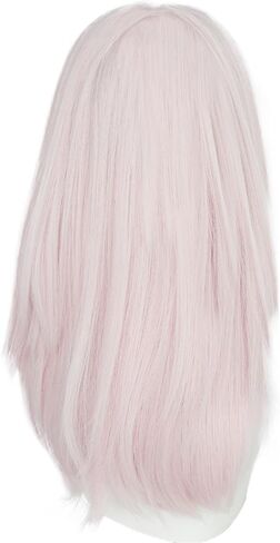 Cosplay Wig Cos Short Straight White Hair for Women Adult Halloween Wigs, Cosplay Con in Saudi Arabia