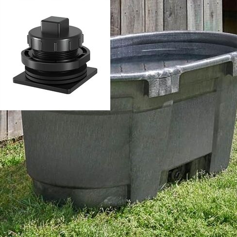 Stock Tank Drain Plug Fit for Commercial 100 150 Gallon Stock Tanks, Easy to Use in Saudi Arabia