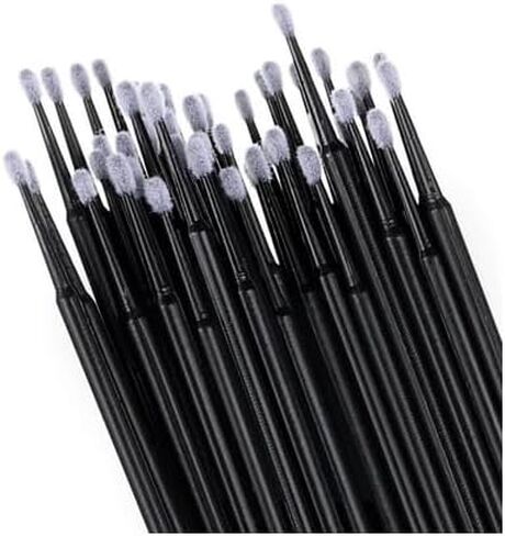 موزع ميكروبروش أبيض الأسنان مع 200/PCS أسود 0.5 ملم فائق القضيب الدقيق نصائح الفرشاة microswabs مع موزع in Saudi Arabia