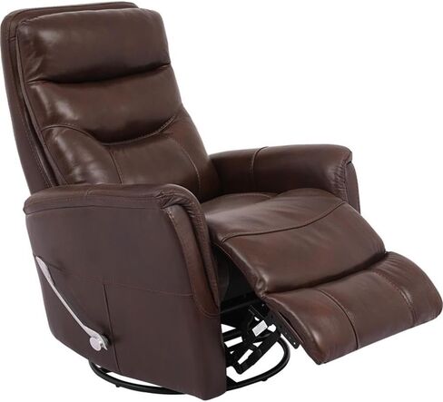 Gemini - Ivory Manual Swivel Glider Recliner in Kuwait